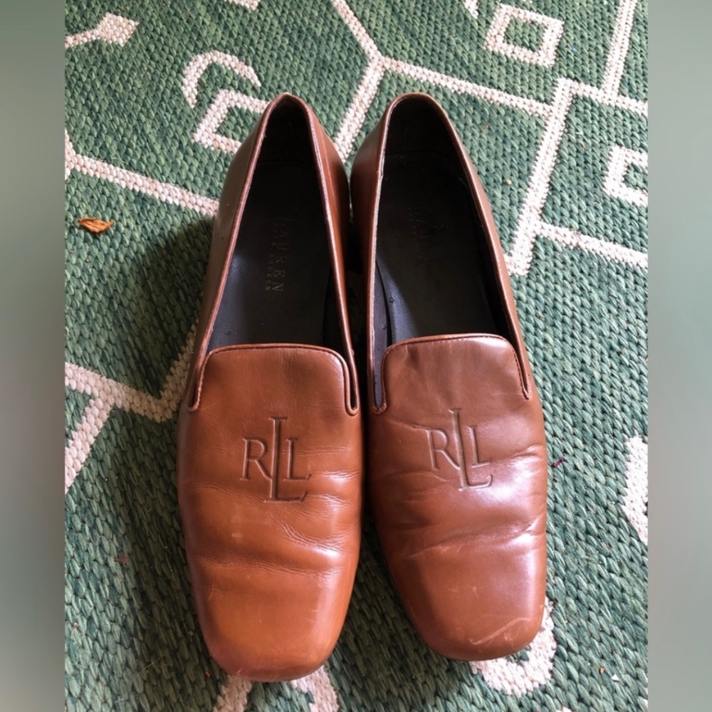 Vintage Leather Ralph Lauren Brooke Loafer 9